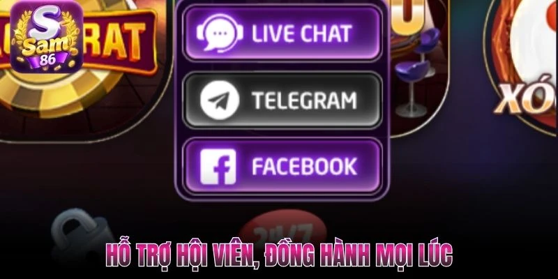 Hỗ trợ hội viên, đồng hành mọi lúc